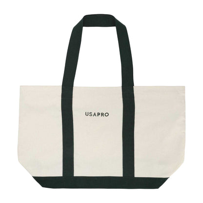 Cream - Side - USA Pro Canvas Tote Bag