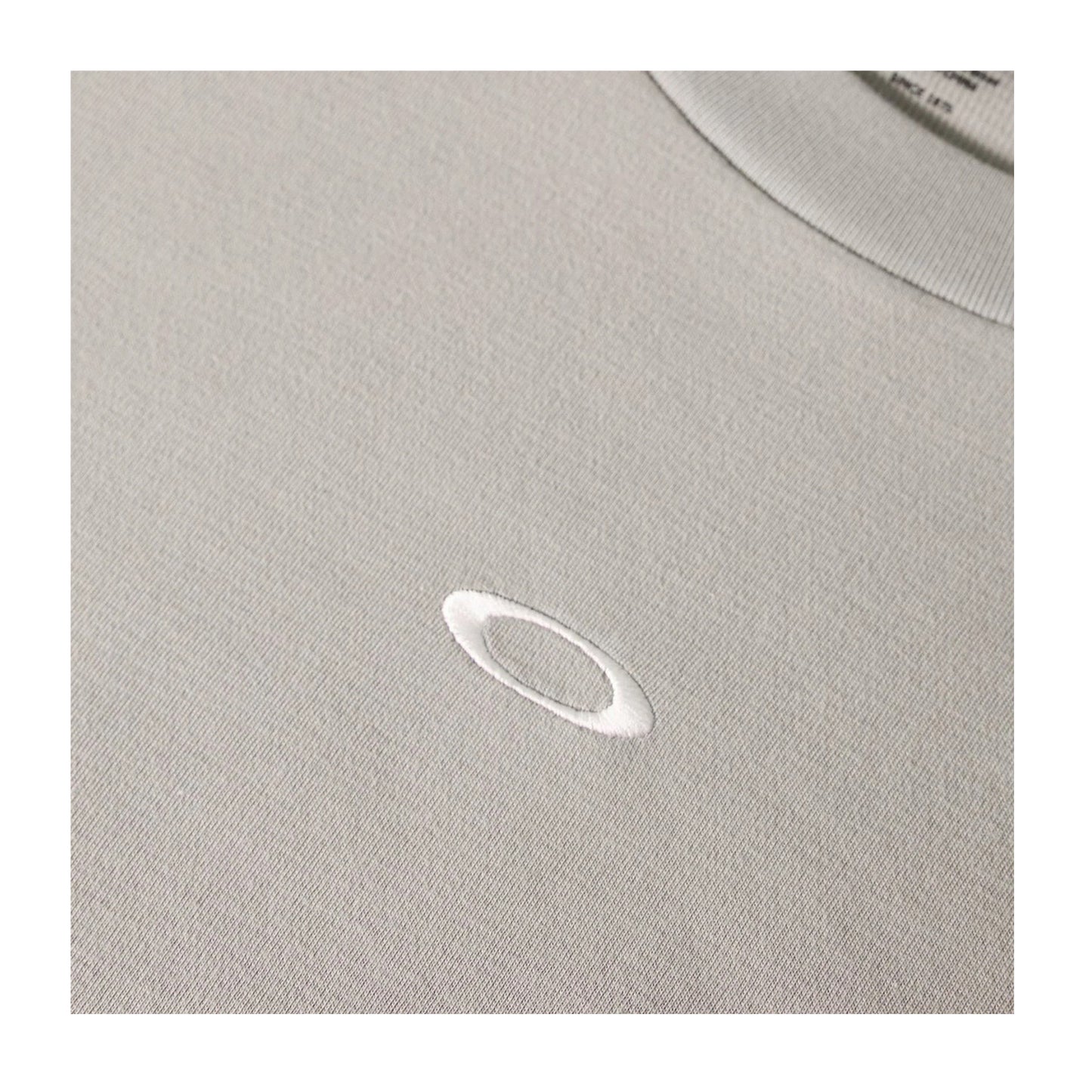 White - Side - Oakley Mens Enhance Embroidered Logo T-Shirt