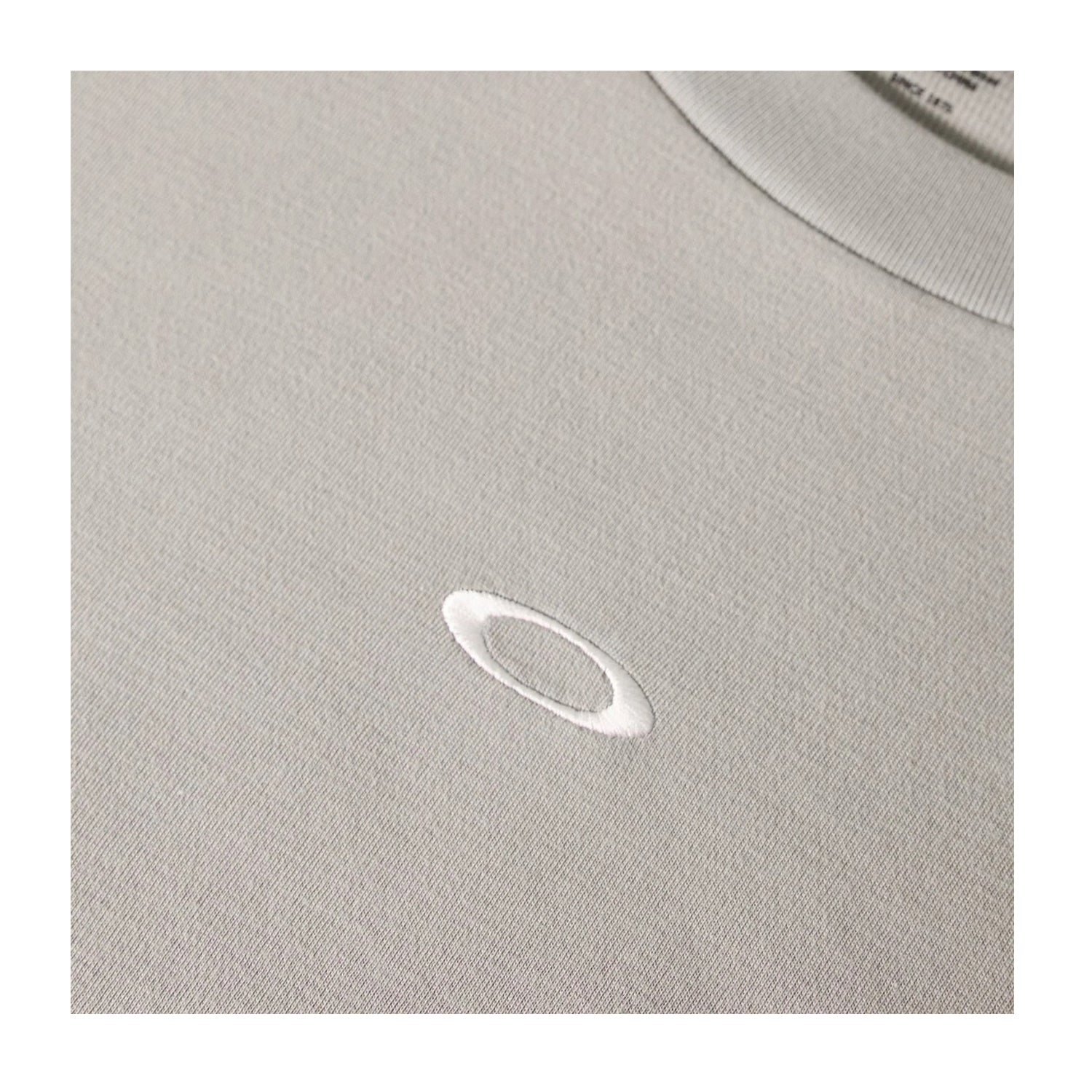 White - Side - Oakley Mens Enhance Embroidered Logo T-Shirt