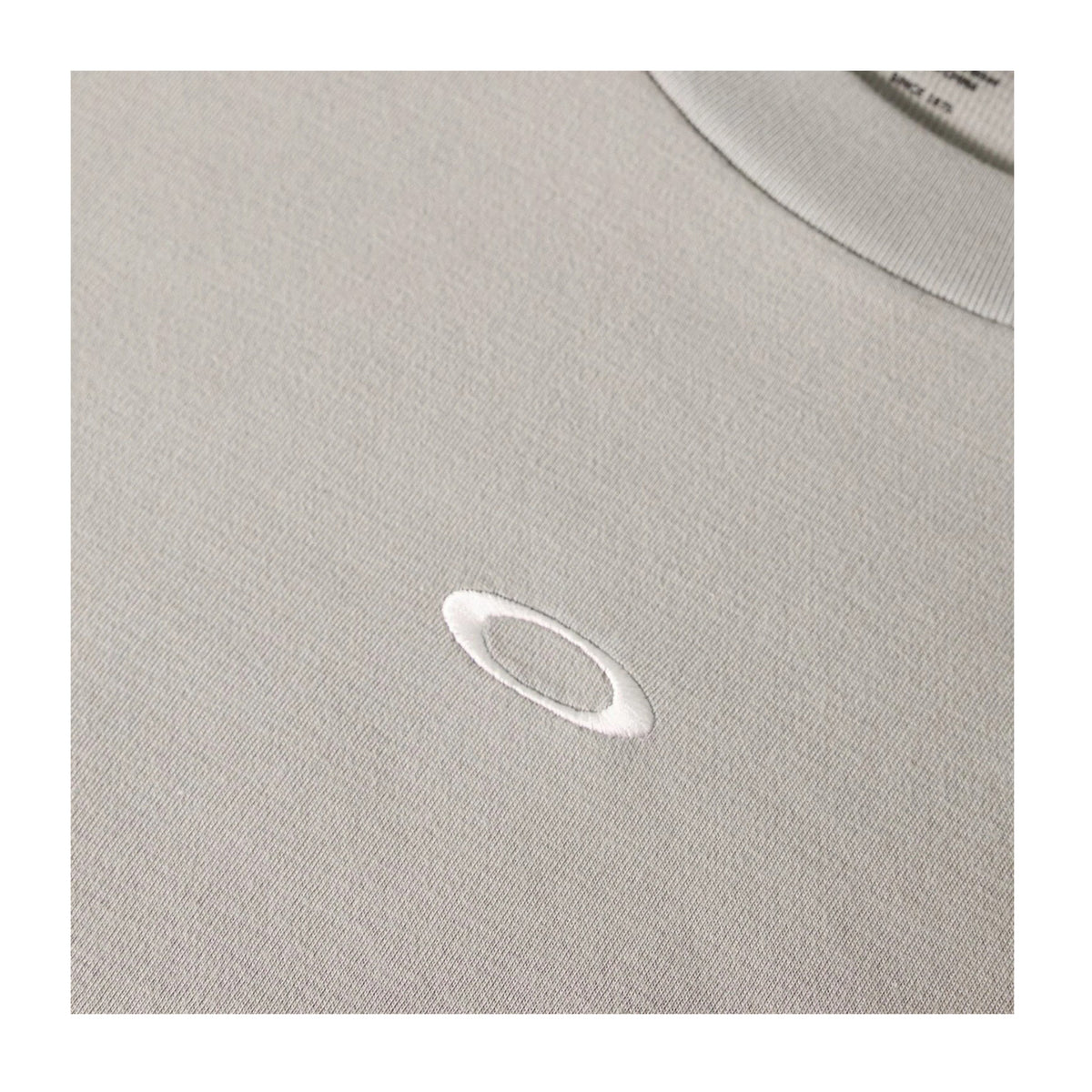 White - Side - Oakley Mens Enhance Embroidered Logo T-Shirt