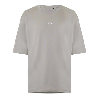 White - Front - Oakley Mens Enhance Embroidered Logo T-Shirt