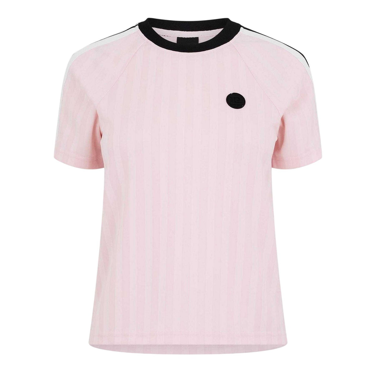 Chalk Pink - Front - PE Nation Womens-Ladies Augment Regular T-Shirt