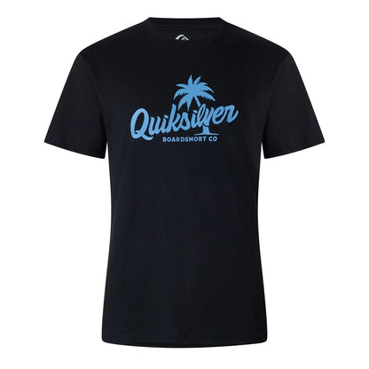 Black - Front - Quiksilver Mens Graphic Print T-Shirt