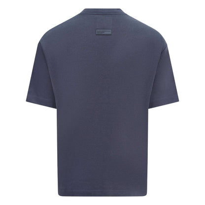 Thunder Grey - Back - Blank Essentials Mens Ibiza Oversized T-Shirt