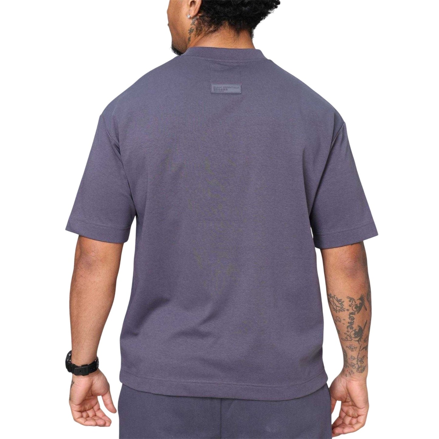 Thunder Grey - Lifestyle - Blank Essentials Mens Ibiza Oversized T-Shirt