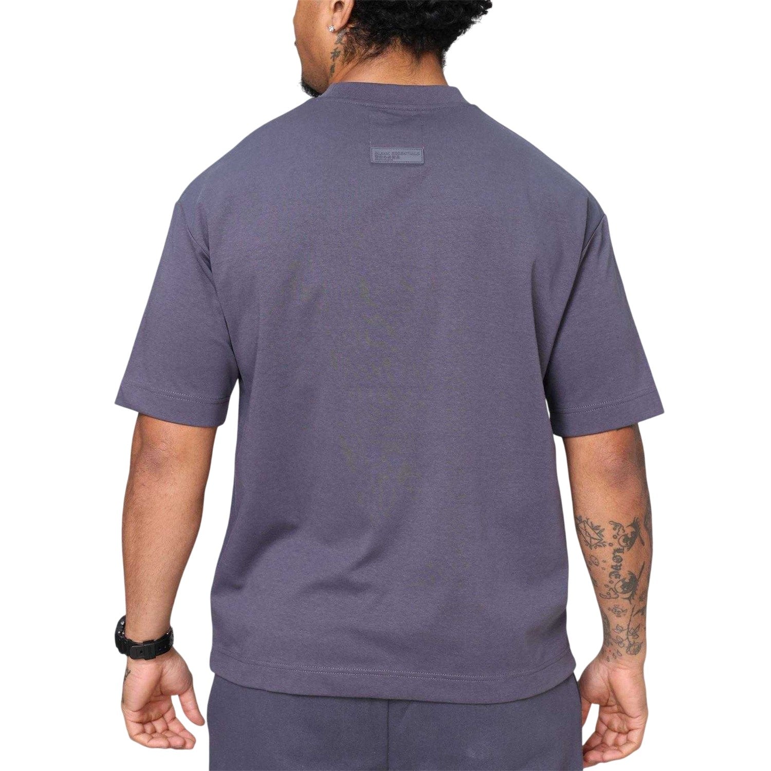Thunder Grey - Lifestyle - Blank Essentials Mens Ibiza Oversized T-Shirt