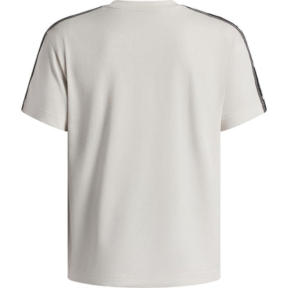 White-Black - Back - Under Armour Childrens-Kids Icon T-Shirt