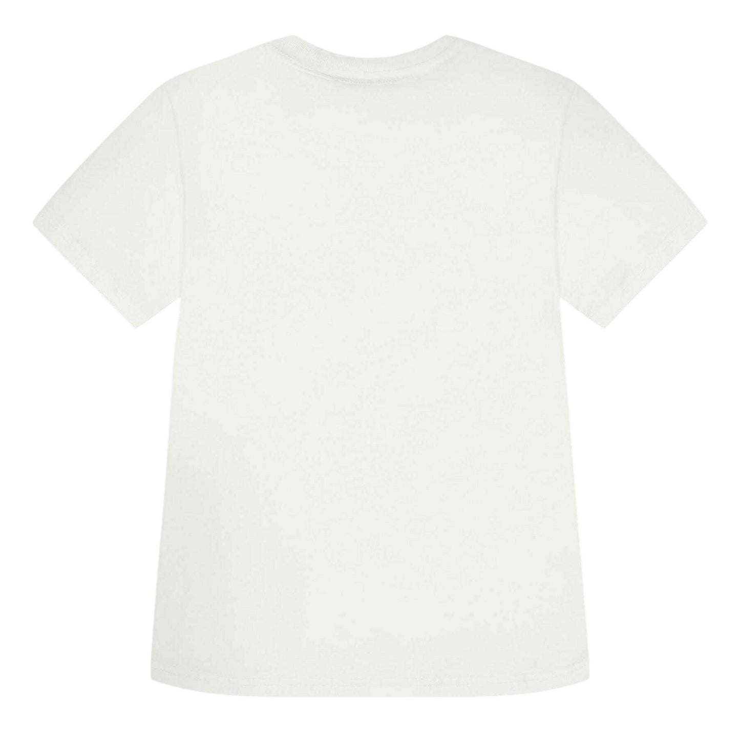 White - Back - DSquared2 Childrens-Kids Dsquared Logo Cotton Regular Short-Sleeved T-Shirt