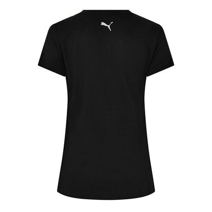 Puma Black - Back - Puma Womens-Ladies Deluxe T-Shirt