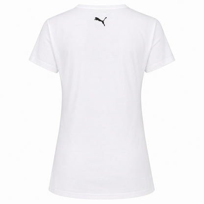 Puma White - Back - Puma Womens-Ladies Deluxe T-Shirt