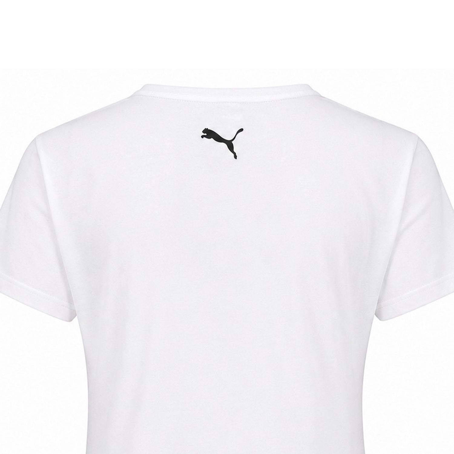 Puma White - Side - Puma Womens-Ladies Deluxe T-Shirt