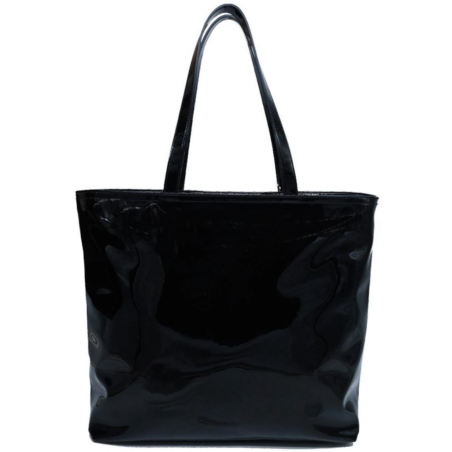 Black - Back - Love Moschino Logo Tote Bag