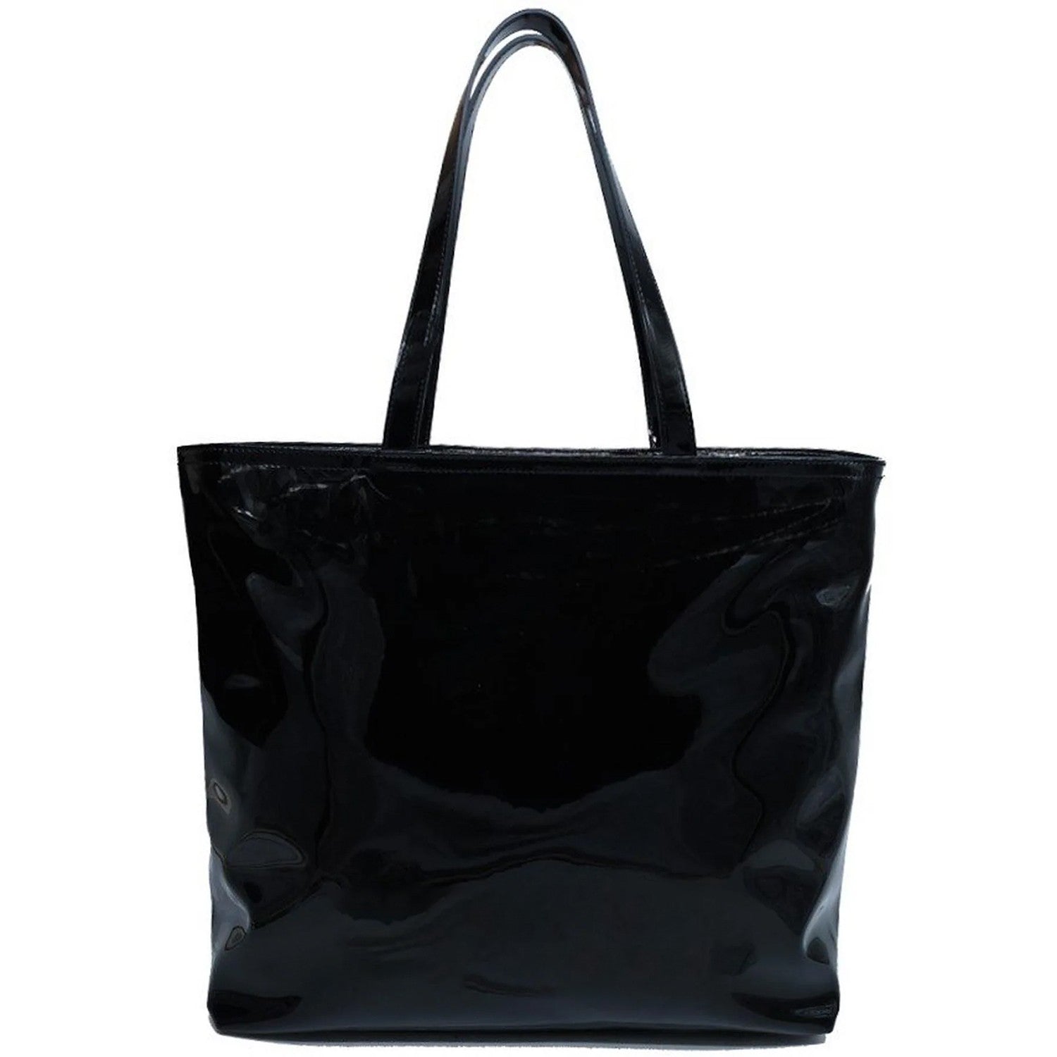 Black - Back - Love Moschino Logo Tote Bag