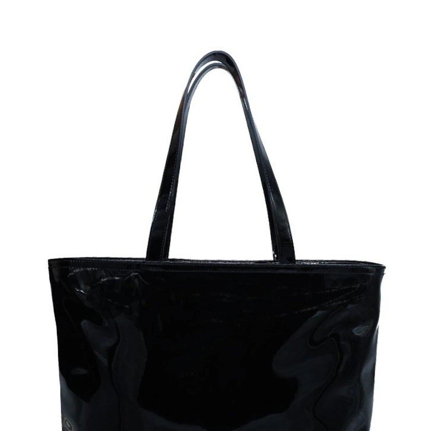 Black - Side - Love Moschino Logo Tote Bag