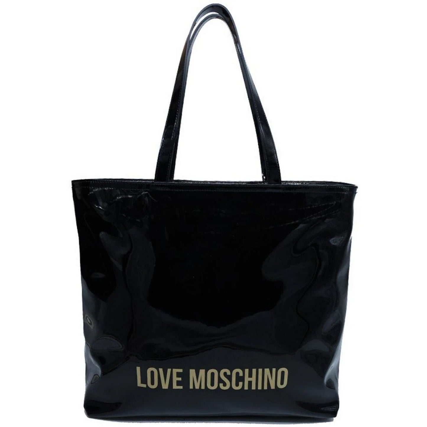 Black - Front - Love Moschino Logo Tote Bag