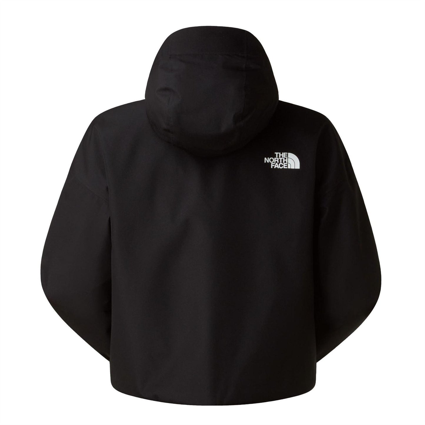 Black - Back - The North Face Womens-Ladies Quest DryVent Cropped Hooded Jacket