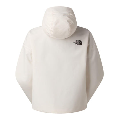 White - Back - The North Face Womens-Ladies Quest DryVent Cropped Hooded Jacket