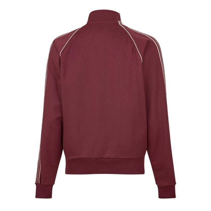 Burgundy - Back - Slazenger Mens Off-Court Warm Down Track Jacket