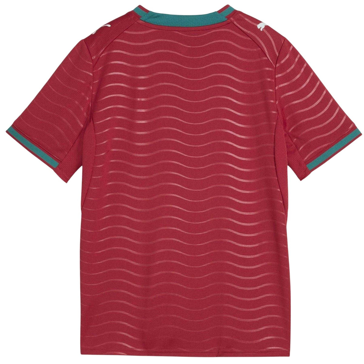 Red-Green - Back - Puma Childrens-Kids World Cup 2026 Portugal Home Jersey