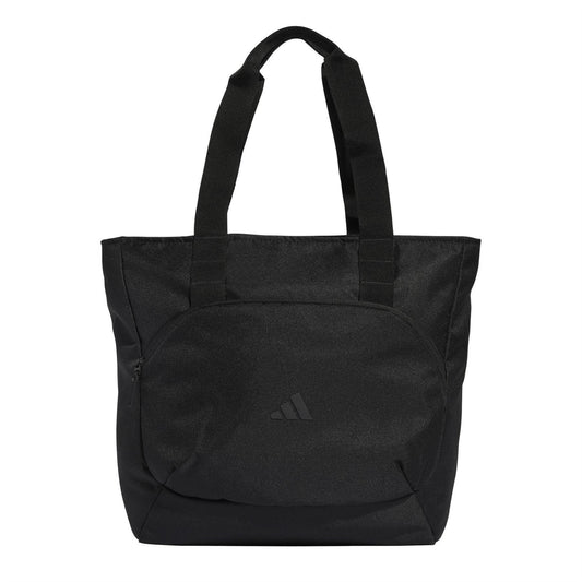 Black - Front - Adidas Logo Tote Bag
