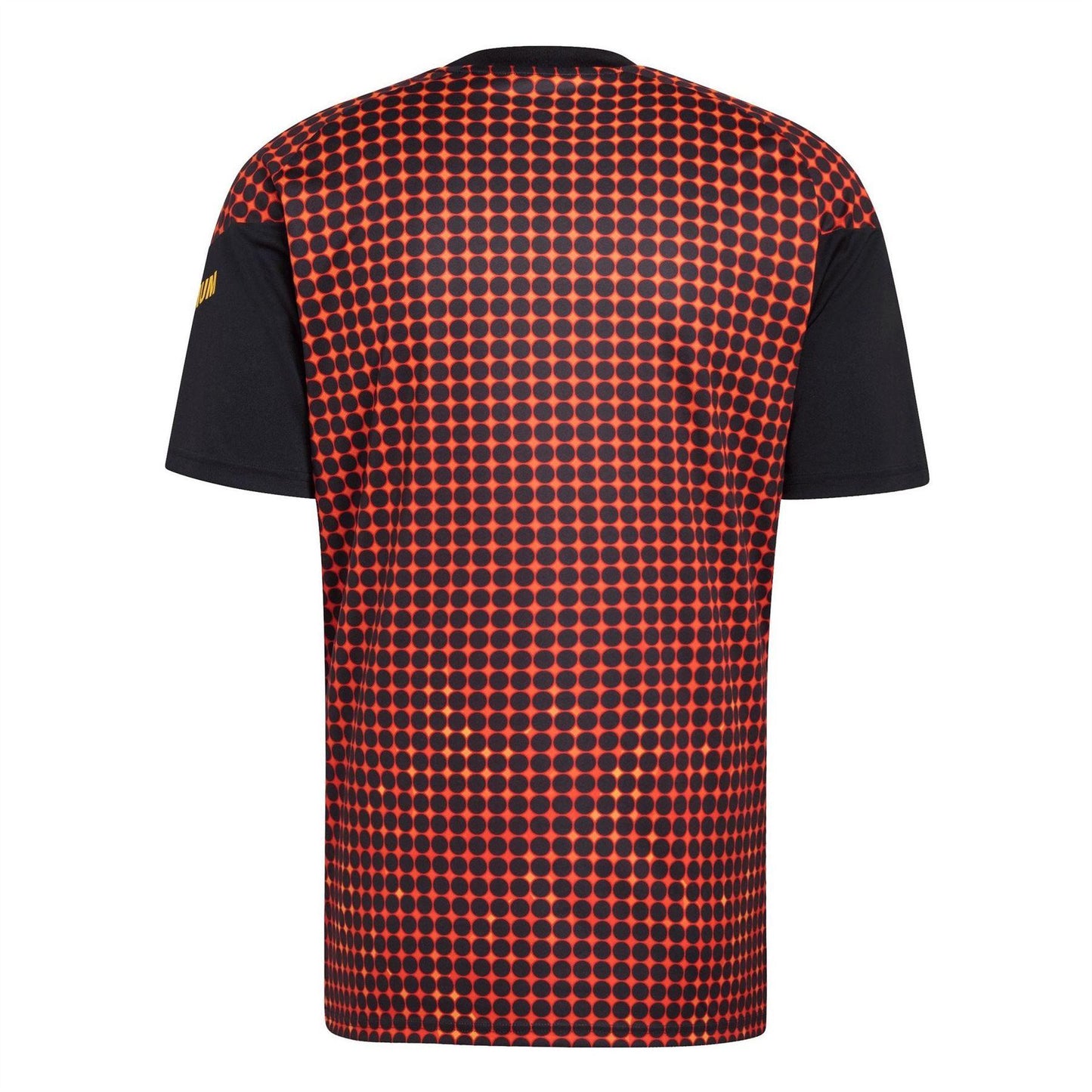 Black-Red - Back - Adidas Mens 2026 Pre Match Belgium Football Shirt