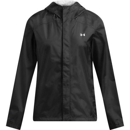 Black - Front - Under Armour Womens-Ladies Cloudstrike Jacket