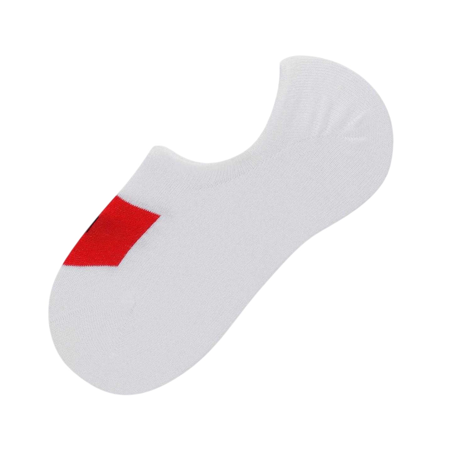 White - Back - Hugo Unisex Adult Logo No-Show Socks (Pack of 2)