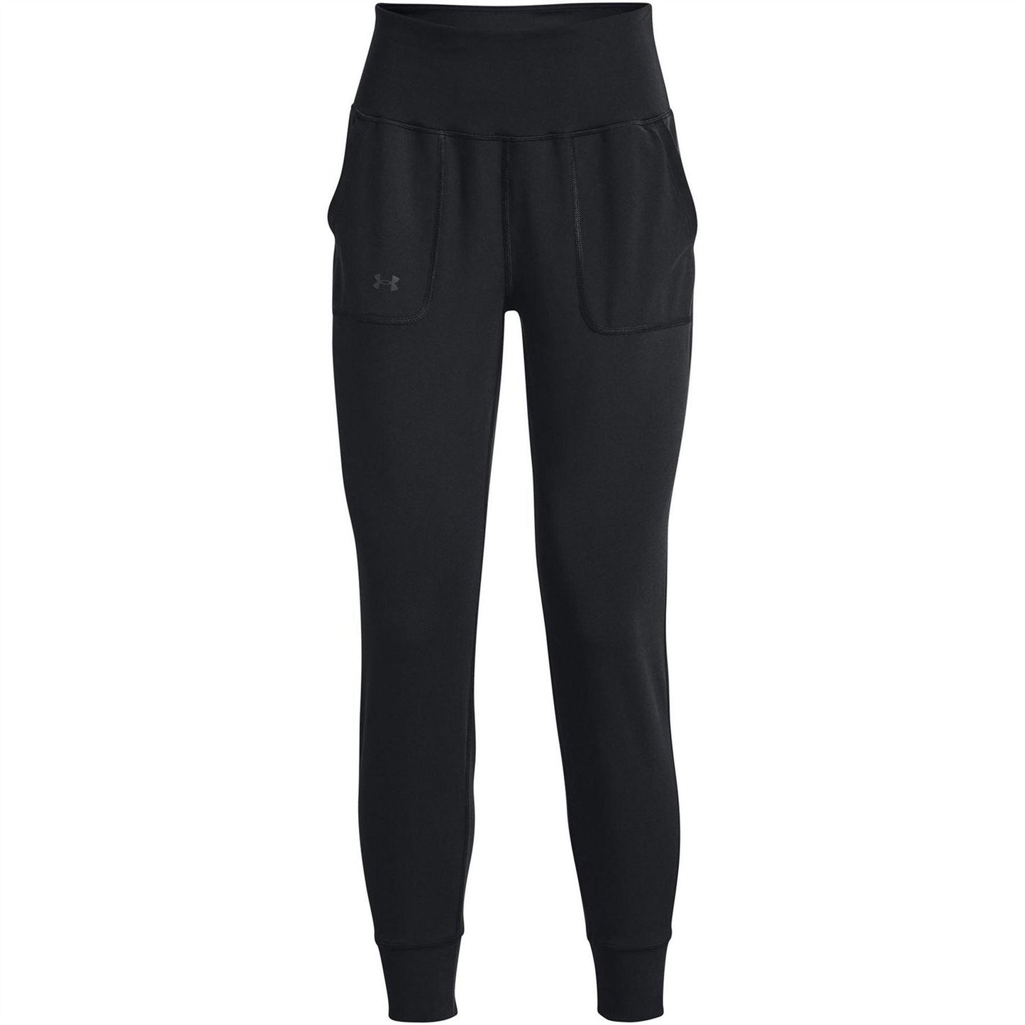 Black - Front - Under Armour Womens-Ladies Motion Tracksuit Bottoms