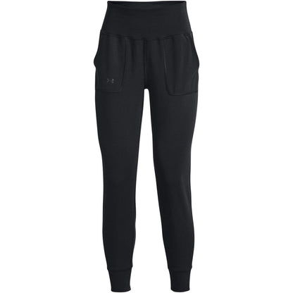 Black - Front - Under Armour Womens-Ladies Motion Tracksuit Bottoms