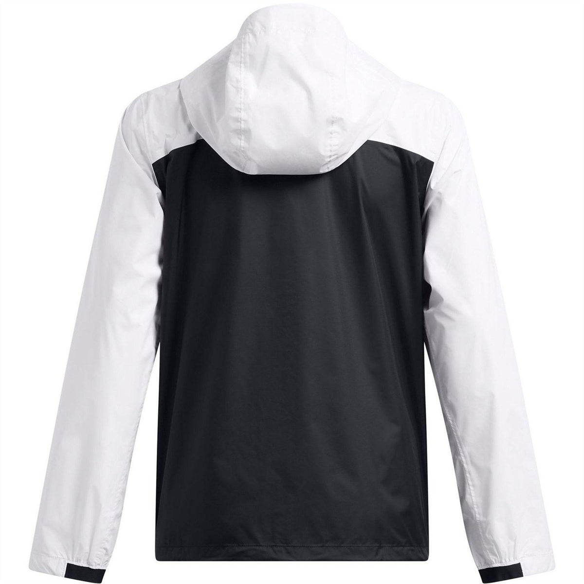 Black - Back - Under Armour Womens-Ladies Cloudstrike Colour Block Hooded Jacket