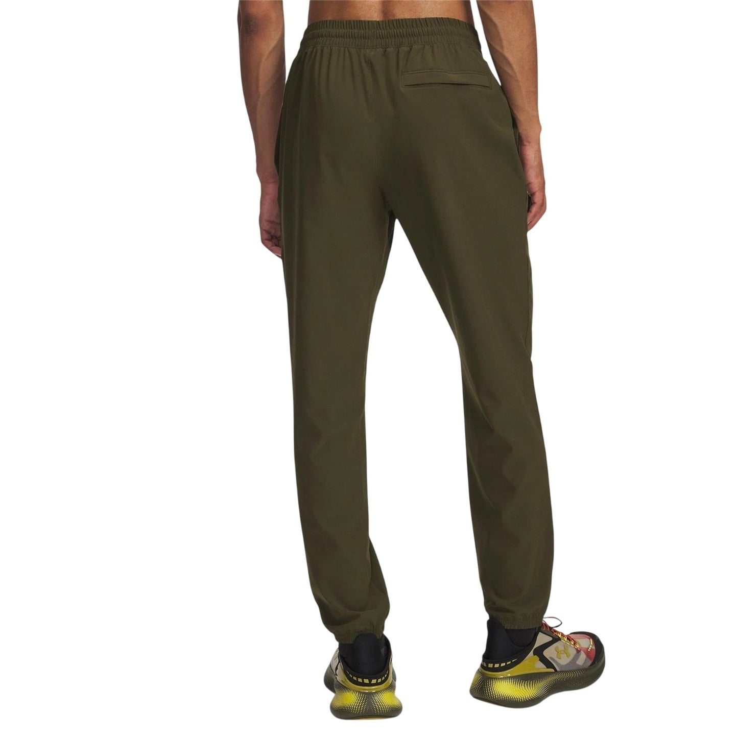 Green - Back - Under Armour Mens Vibe Relaxed Fit Joggers