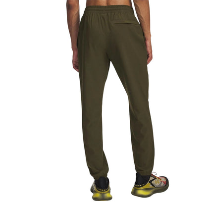 Green - Back - Under Armour Mens Vibe Relaxed Fit Joggers