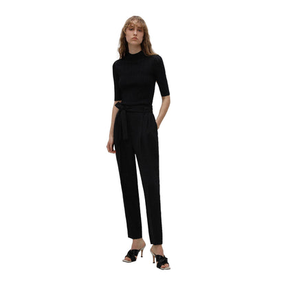 Black - Lifestyle - Hugo Womens-Ladies Shomania Sweater Top