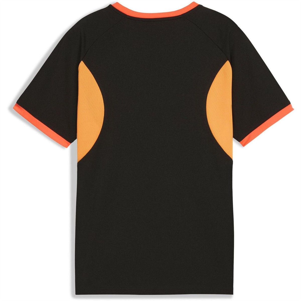 Black-Orange - Back - Puma Childrens-Kids Individualliga Graphic T-Shirt