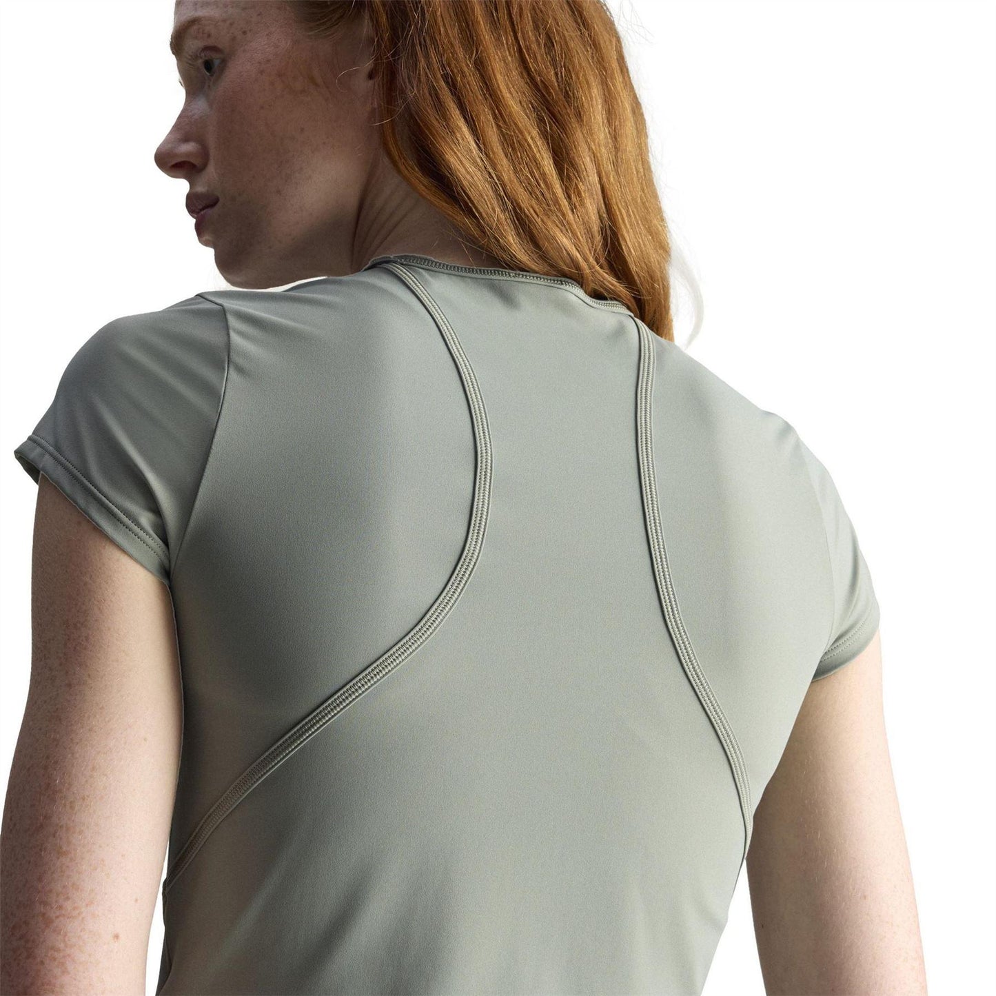 Stone Green - Lifestyle - Adidas Womens-Ladies Stella McCartney T-Shirt