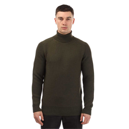 Green - Front - Boss Mens Manuello Jumper
