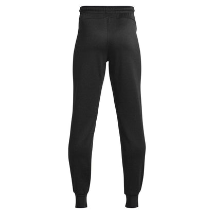 Black - Back - Under Armour Childrens-Kids Armour Hardwearing Joggers