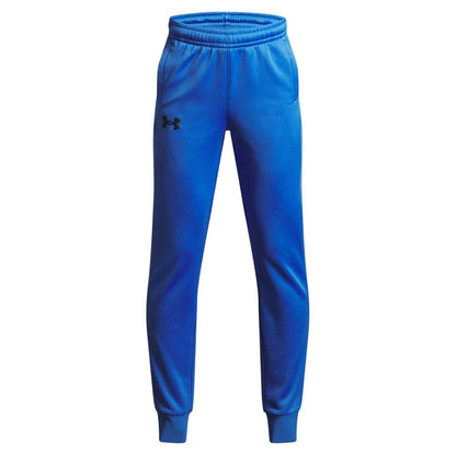 Blue - Front - Under Armour Childrens-Kids Armour Hardwearing Joggers