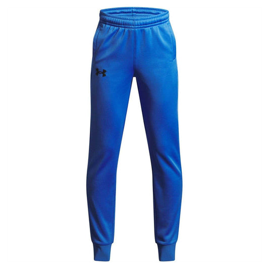 Blue - Front - Under Armour Childrens-Kids Armour Hardwearing Joggers