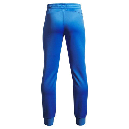 Blue - Back - Under Armour Childrens-Kids Armour Hardwearing Joggers