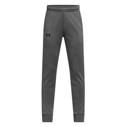 Grey - Front - Under Armour Childrens-Kids Armour Hardwearing Joggers