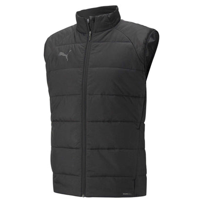 Black - Front - Puma Mens TeamLIGA Quilted Sleeveless Gilet