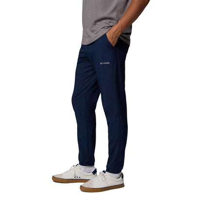 Collegiate Navy - Side - Columbia Mens Valley Joggers