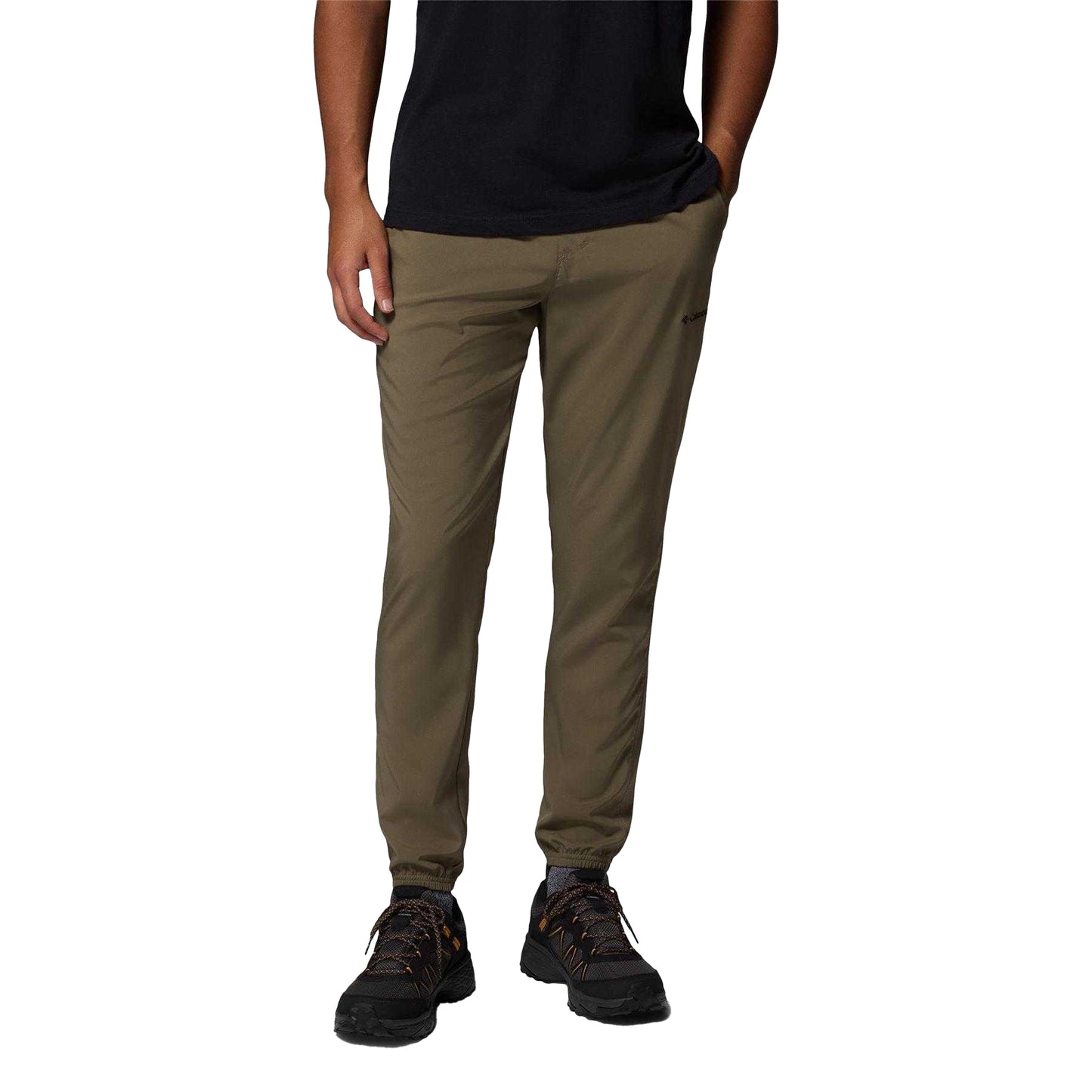 Stone Green - Front - Columbia Mens Valley Joggers