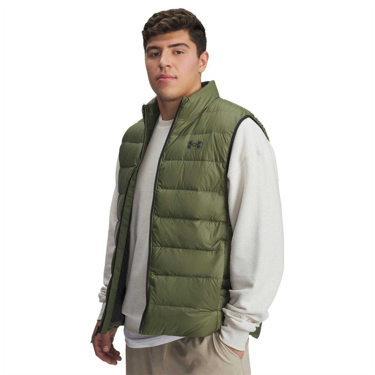 Green - Lifestyle - Under Armour Mens Legend Padded Sleeveless Gilet