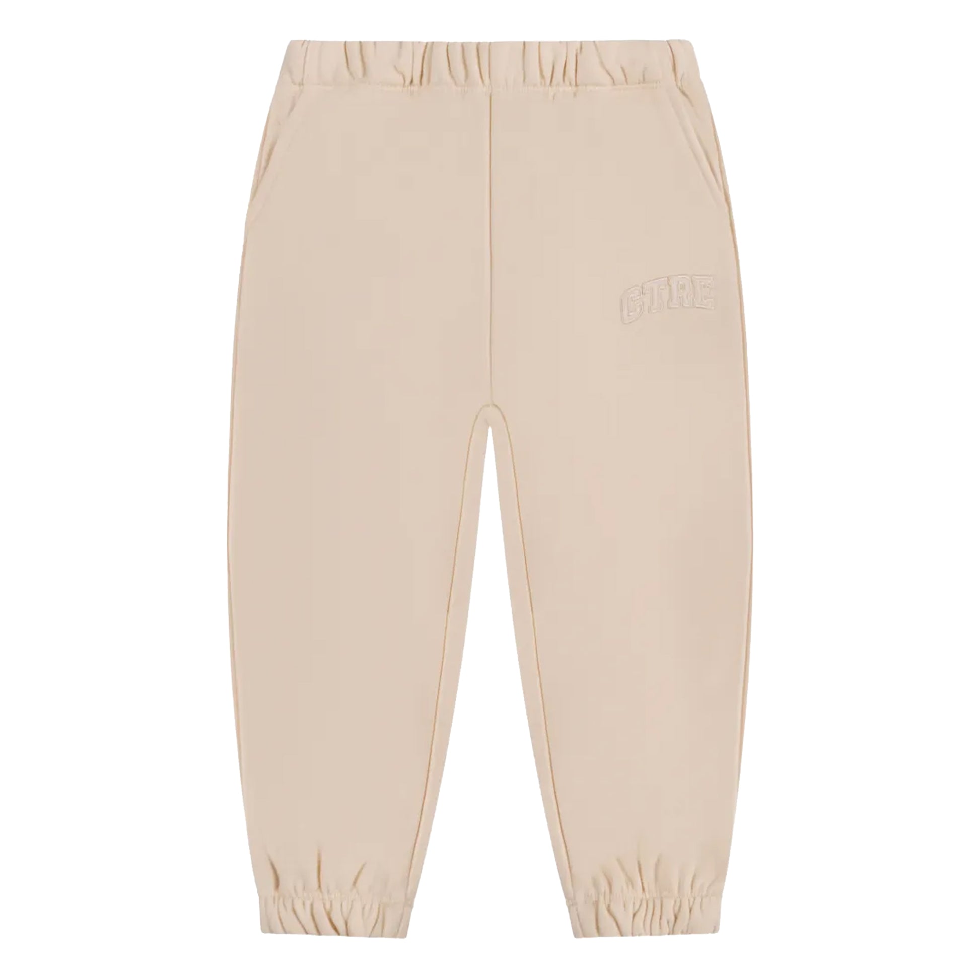 Buttermilk - Front - Couture Club Childrens-Kids CTRE Cotton Blend Joggers