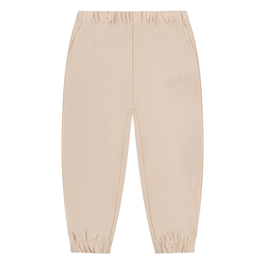 Buttermilk - Front - Couture Club Childrens-Kids CTRE Cotton Blend Joggers