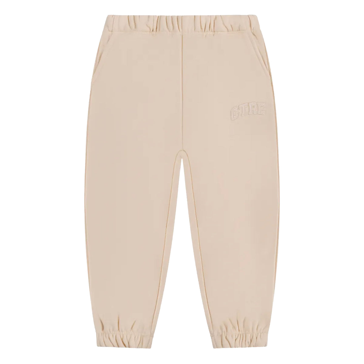 Buttermilk - Front - Couture Club Childrens-Kids CTRE Cotton Blend Joggers