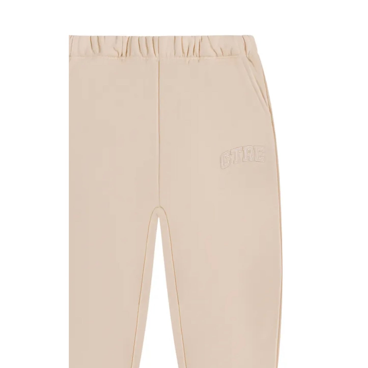 Buttermilk - Side - Couture Club Childrens-Kids CTRE Cotton Blend Joggers
