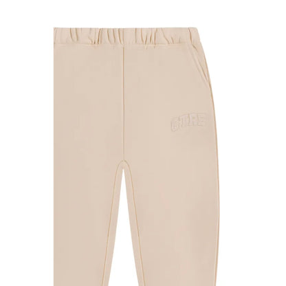 Buttermilk - Side - Couture Club Childrens-Kids CTRE Cotton Blend Joggers